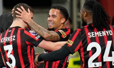 Bournemouth 1-0 Crystal Palace: Substitute Justin Kluivert hits winner for Cherries