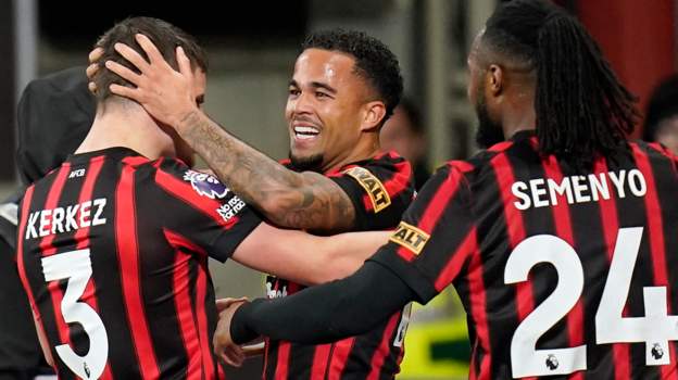 Bournemouth 1-0 Crystal Palace: Substitute Justin Kluivert hits winner for Cherries