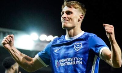 Portsmouth 2-2 Derby County: League One's top two play out thrilling draw at Fratton Park