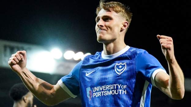 Portsmouth 2-2 Derby County: League One's top two play out thrilling draw at Fratton Park