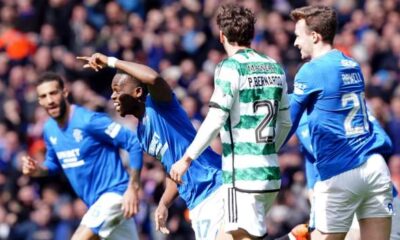 Rangers 3-3 Celtic: Rabbi Matondo's late leveller earns draw in six-goal Old Firm epic