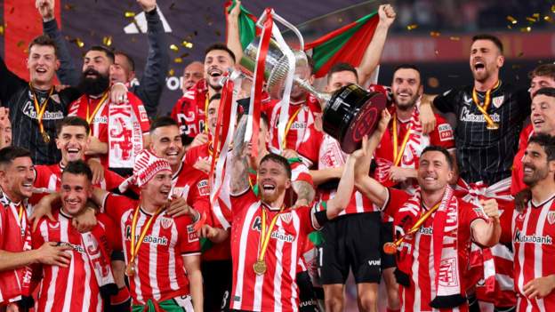 Athletic Bilbao beat Mallorca on penalties to win Copa del Rey and end 40-year trophy wait