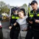 Greta Thunberg arrested by Dutch police twice on same day during Hague protests