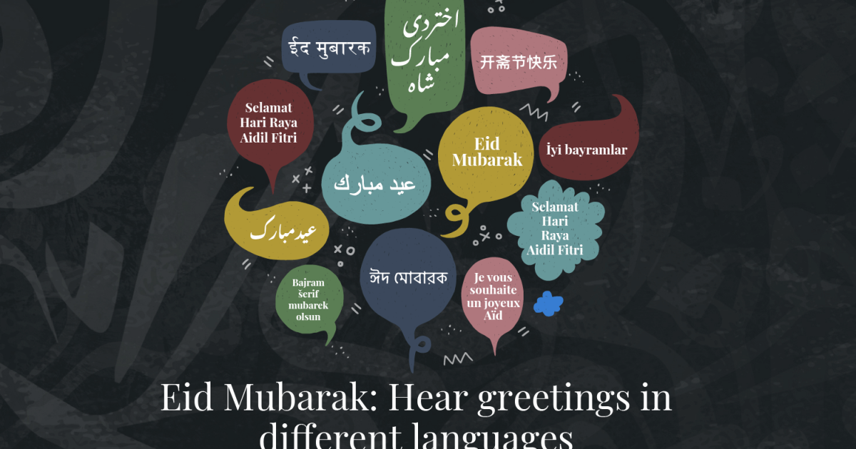 Eid Mubarak: Hear greetings in different languages | Religion News