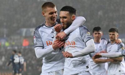 Swansea City 3-0 Stoke City: Cullen, Grimes and Key goals leave Potters in survival fight