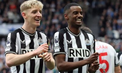 Newcastle v Tottenham LIVE: Premier League score and goal updates as Isak and Gordon net quickfire double