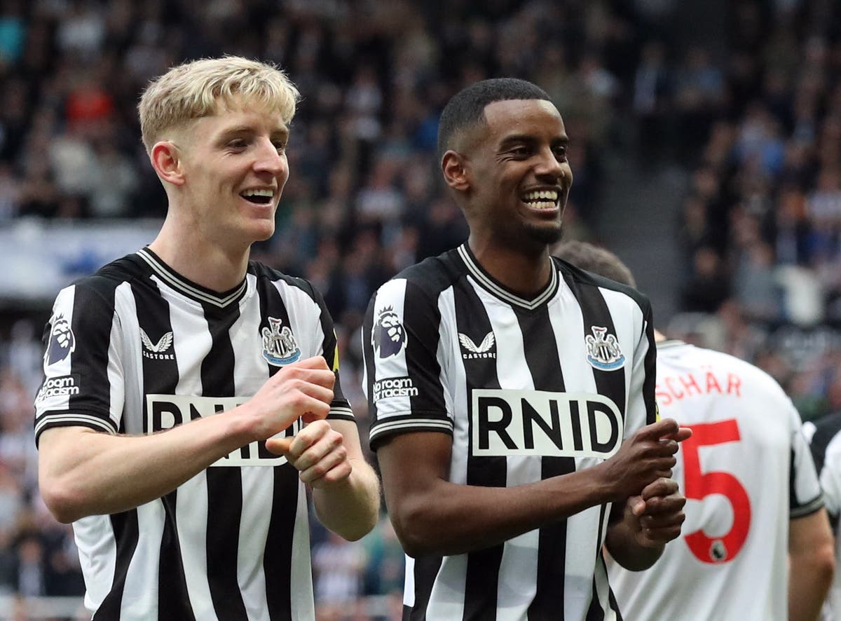 Newcastle v Tottenham LIVE: Premier League score and goal updates as Isak and Gordon net quickfire double