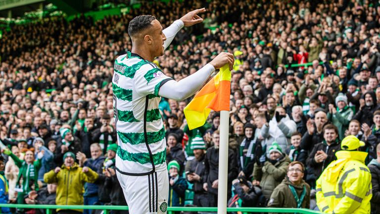 Adam Idah scored Celtic's third