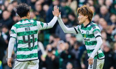 Reo Hatate and Kyogo Furuhashi both scored in Celtics win against St Mirren