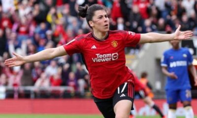 Man Utd 2-1 Chelsea: United to face Tottenham in Women's FA Cup final