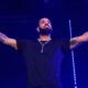 ATLANTA, GA - DECEMBER 9: Rapper Drake performs onstage during "Lil Baby & Friends Birthday Celebration Concert" at State Farm Arena on December 9, 2022 in Atlanta, Georgia. (Photo by Prince Williams/Wireimage)