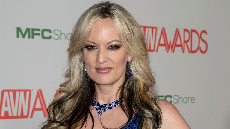 Stormy Daniels, seen here in January, received a $130,000 payment from Trump's lawyer Pic: AP/DeeCee Carter/MediaPunch /IPX