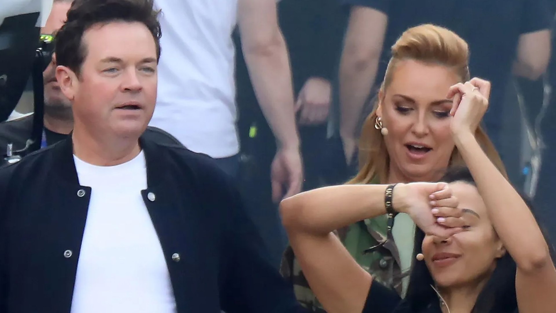 ‘I’m in love’ says Josie Gibson as she’s seen holding hands with Stephen Mulhern backstage at Saturday Night Takeaway