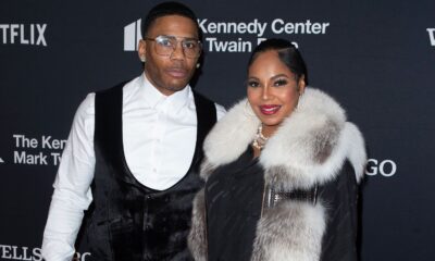 Nelly and Ashanti pictured in March. Pic: AP