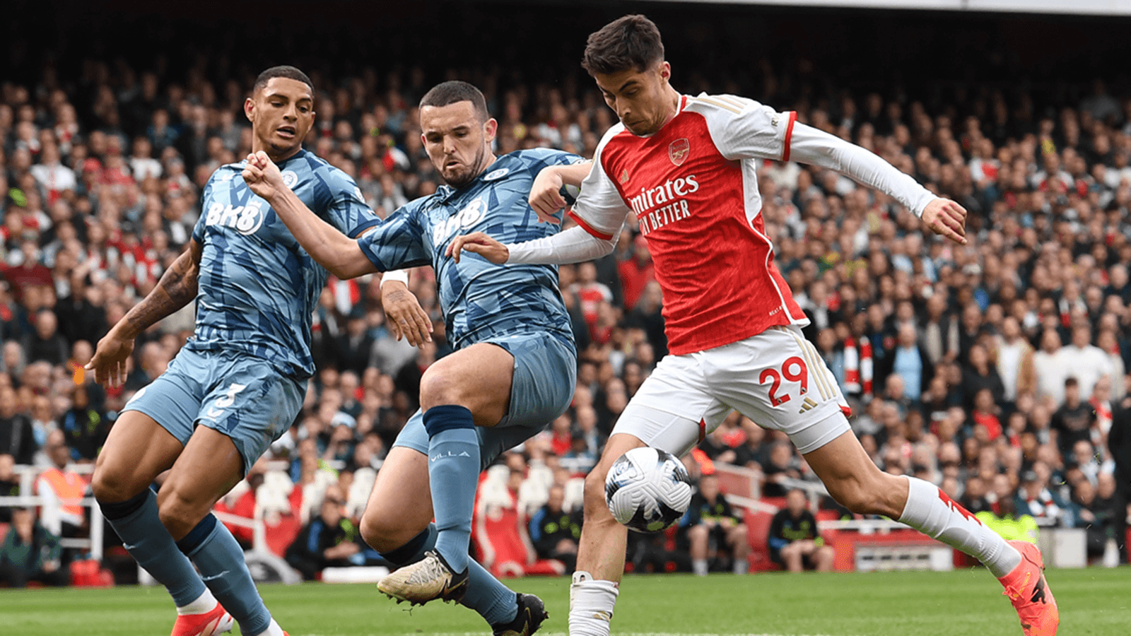 Arsenal 0 - 2 Aston Villa - Match Report