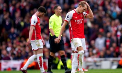 Arsenal's title bid stalled as Champions League offers redemption