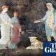 Banquet room with preserved frescoes unearthed among Pompeii ruins | Italy