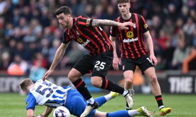 Bournemouth 3-0 Brighton: Top-half Cherries down reeling Seagulls