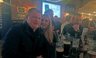 Claire Sweeney and Ricky Hatton dating - Hatton in Soton