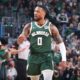 Damian Lillard's 35-point first half carries Bucks to Game 1 win