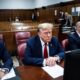 Dozens of potential jurors dismissed from Donald Trump’s ‘hush money’ trial