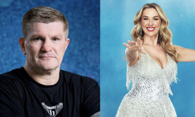 Ex-boxing champ Ricky Hatton steps out in Hyde with Dancing on Ice co-star Claire Sweeney - Quest Media Network