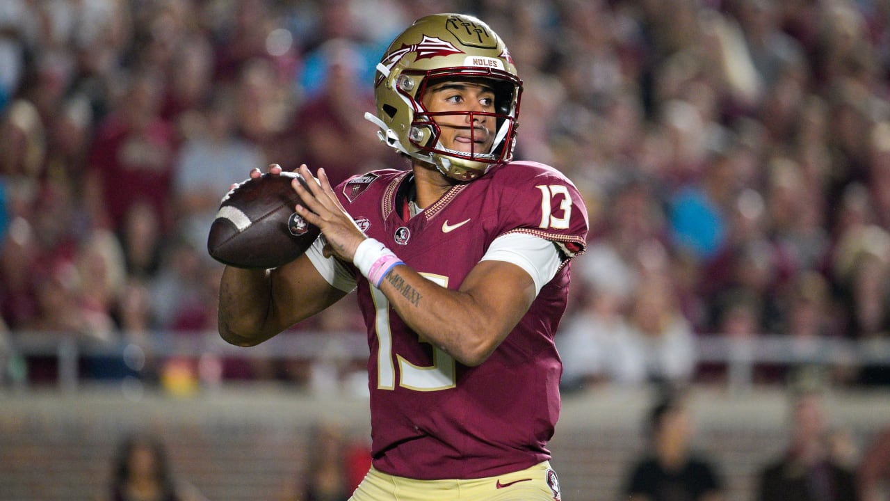 Jets trade up to select Florida State QB Jordan Travis in Round 5 of 2024 NFL Draft 