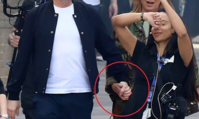 Josie Gibson was caught holding hands with Stephen Mulhern outside the BBC Studios oon Saturday as she confirmed their relationship status