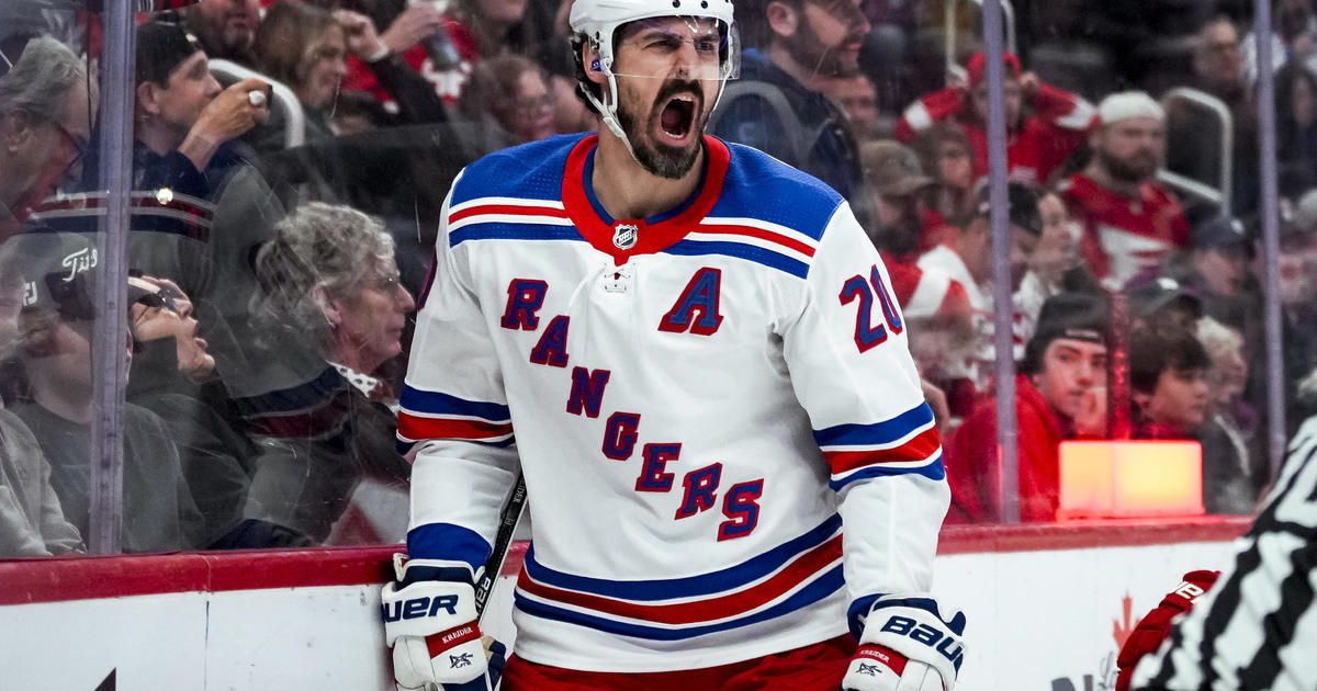 Kreider gives Rangers win over Red Wings to extend Eastern Conference lead