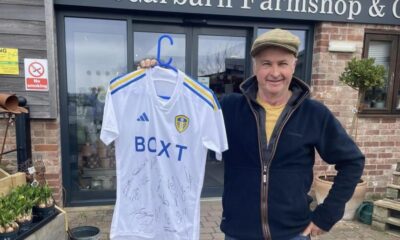 Leeds United fans team up to help farmer's charity appeal