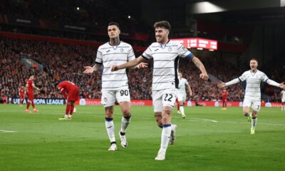 Liverpool vs Atalanta LIVE: Europa League result and reaction as hosts crash to shock 3-0 defeat