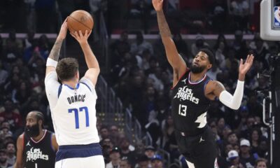 Luka Doncic and Kyrie Irving lead Mavs over Clippers 96-93 to tie series as Kawhi Leonard returns