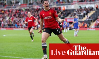 Manchester United 2-1 Chelsea: Women’s FA Cup semi-final – as it happened | Women's FA Cup