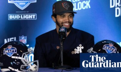 NFL draft 2024: Bears tap Caleb Williams with No 1 pick as six QBs go in top 12 | NFL