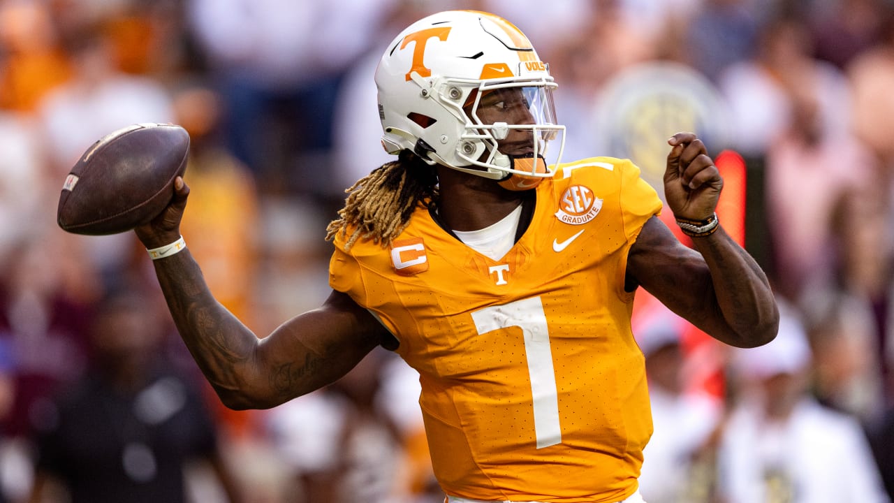 Patriots select Tennessee QB Joe Milton III with No. 193 overall pick in 2024 NFL Draft