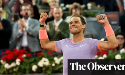 Rafael Nadal delivers a timely reminder of his calibre to delight home crowd | Tennis