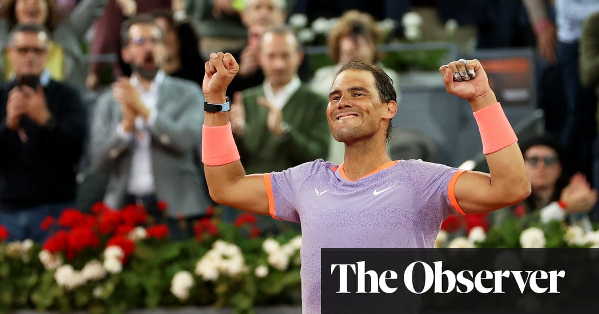 Rafael Nadal delivers a timely reminder of his calibre to delight home crowd | Tennis