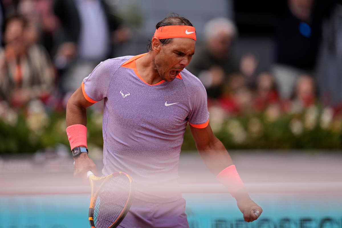 Rafael Nadal says ‘I found a way to be through’ after latest success in Madrid