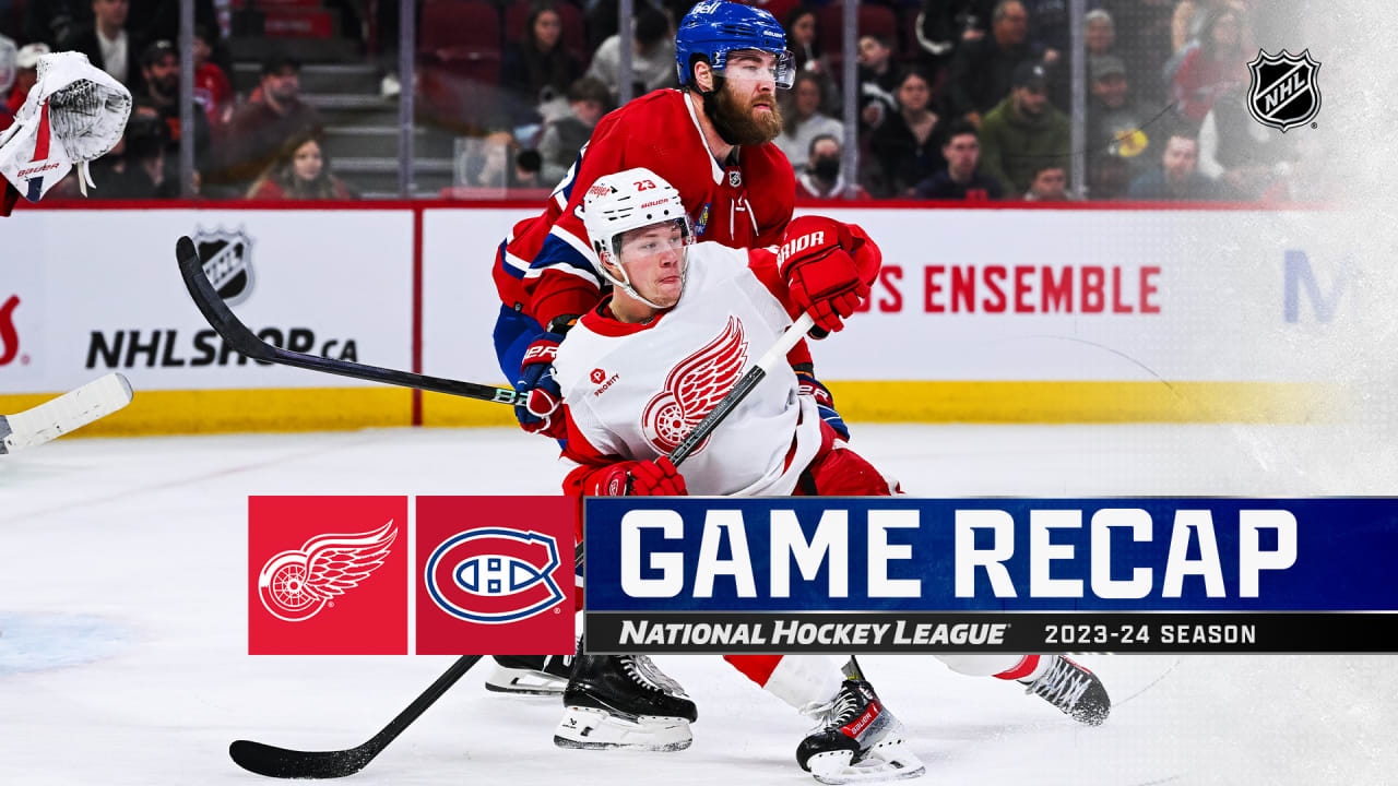 Red Wings eliminated from playoff race despite comeback victory against Canadiens