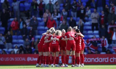 Reds shortlisted for five prestigious Women's Football Awards