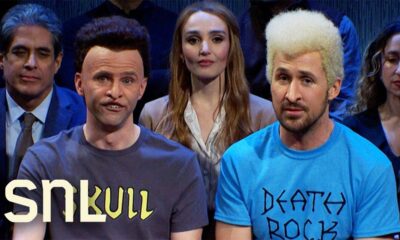 SNL Cast Completely Loses It During Ryan Gosling ‘Beavis And Butt-Head’ Sketch