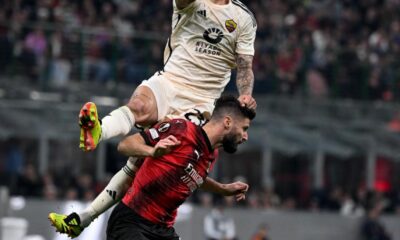 UEFA Europa League: AC Milan vs. Roma-Xinhua