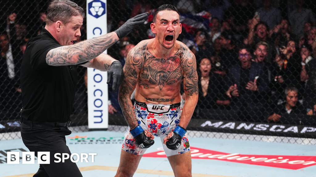 UFC 300: Max Holloway beats Justin Gaethje with 'KO of the century'