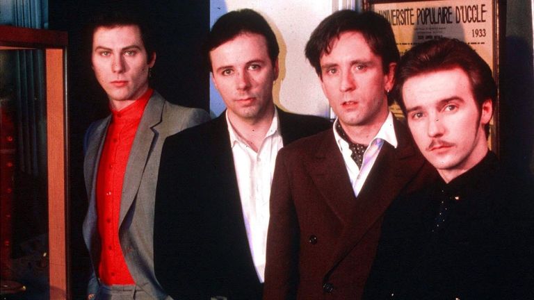 Pic: L J Van Houten/Shutterstock.
Ultravox - Warren Cann, Billy Currie, Chris Cross and Midge Ure.Various - 1982