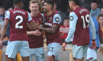 Wolves 1-2 West Ham: Ward-Prowse Olimpico, late VAR drama as Hammers seal comeback win