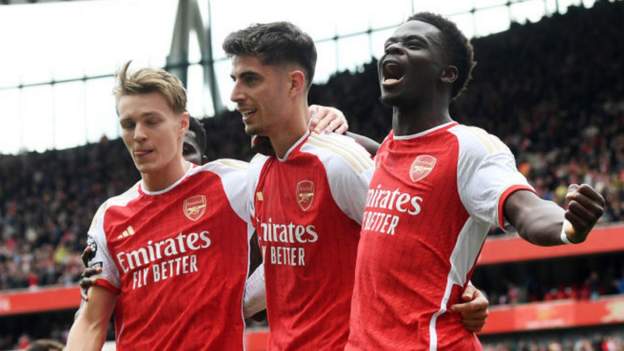 Arsenal 3-0 Bournemouth: Premier League leaders move four points clear