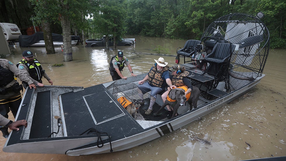 Houston Weather Brings Flooding, Heavy Rain