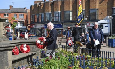 Ceremony In Market Harborough For Anniversary Of VE Day – HFM