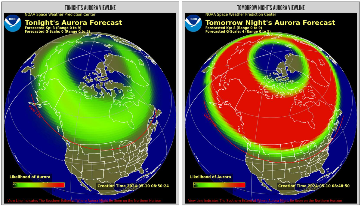 People in Alabama could see Northern Lights tonight thanks to severe solar storm