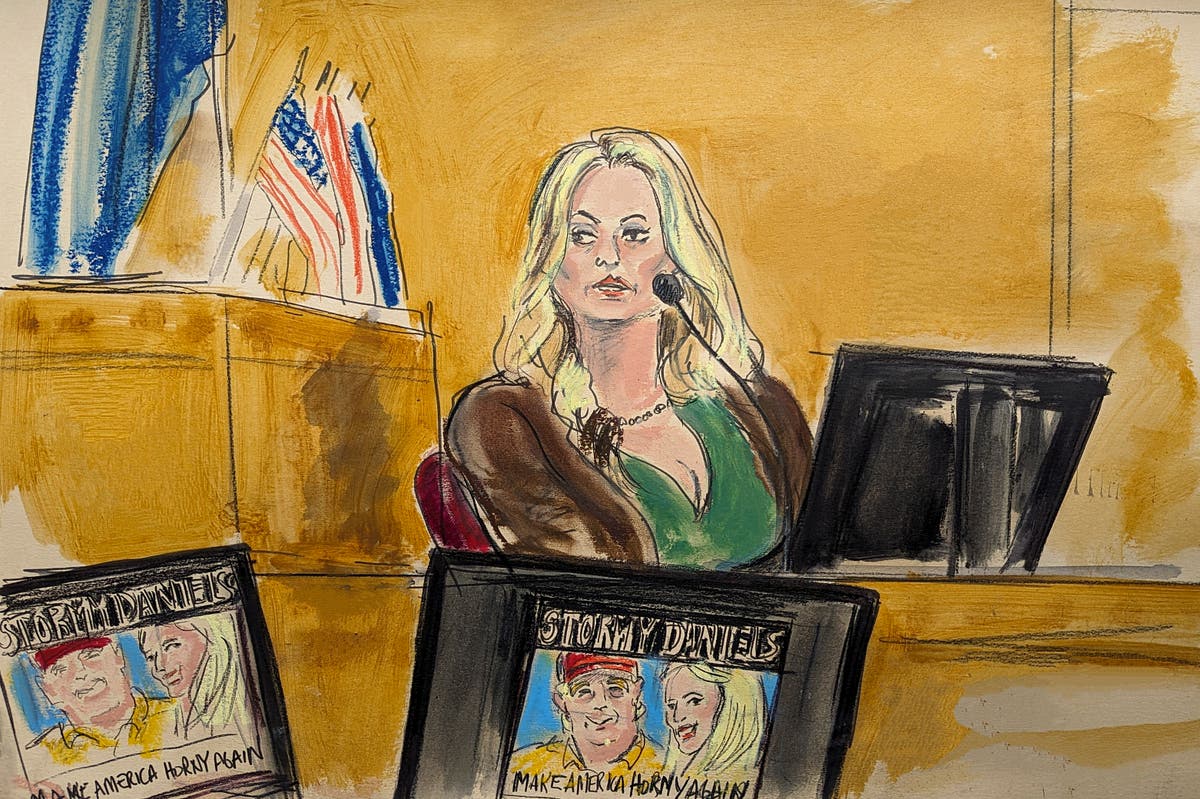 Stormy Daniels hits out at Trump by saying ‘real men’ respond to testimony by taking the stand